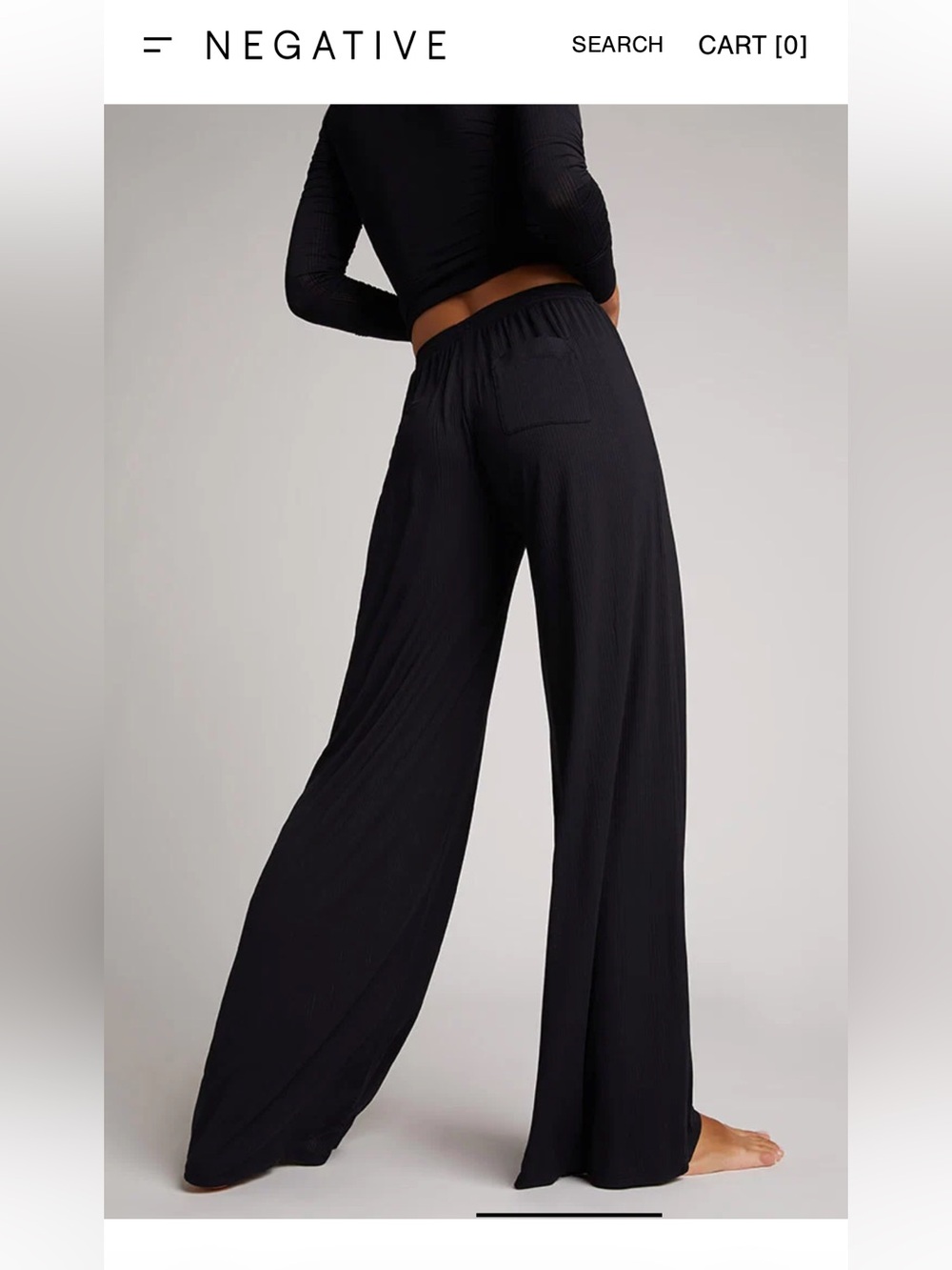 NEGATIVE Whipped Track Pant $198